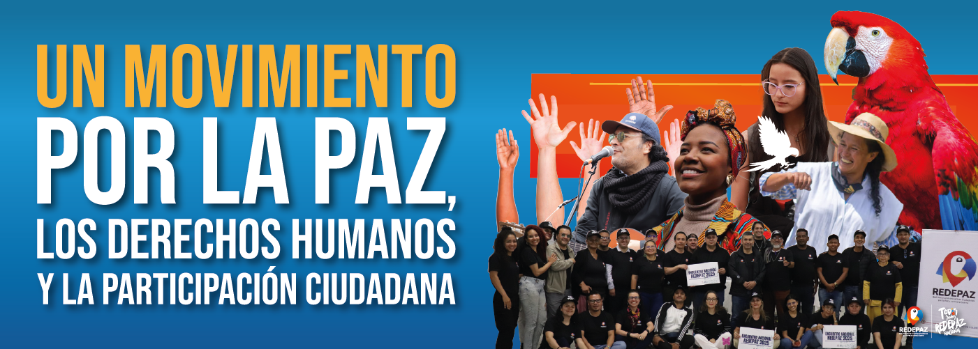 Banner movimiento por la paz